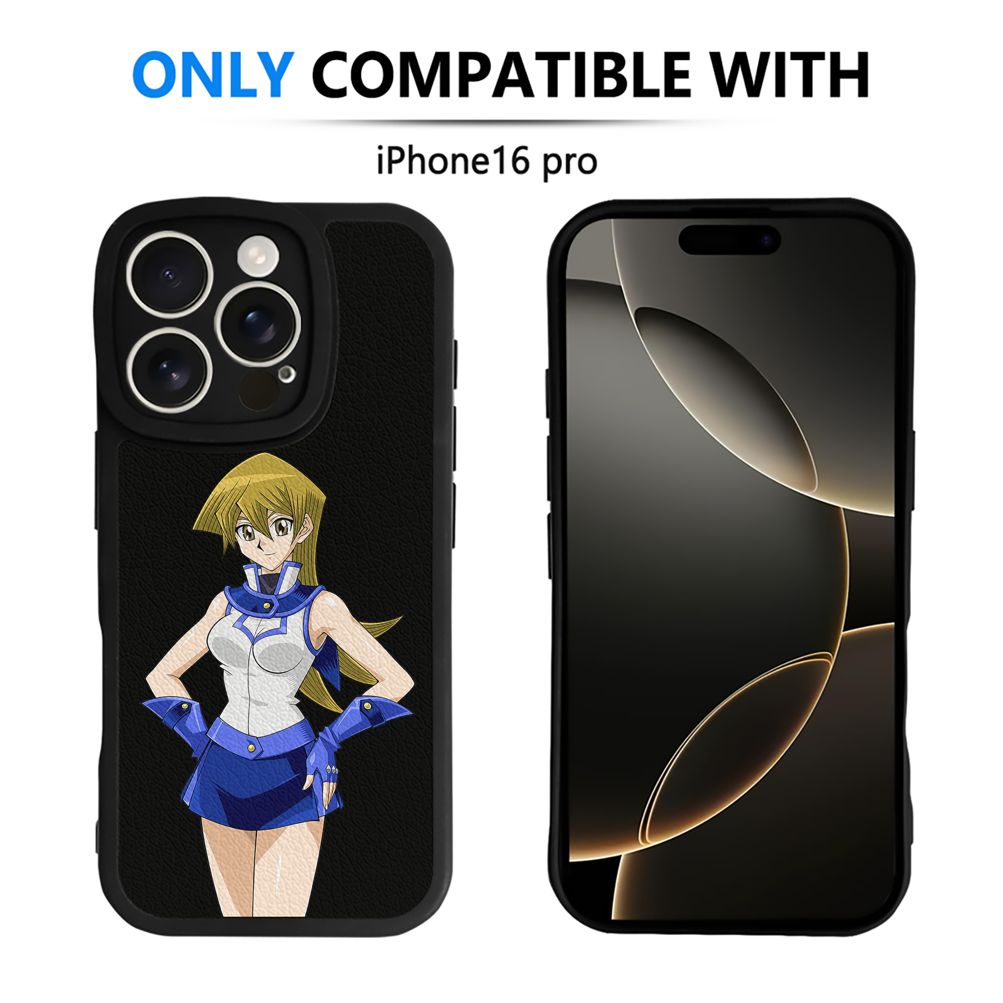 遊☆戯☆王 Yu-Gi-Oh! 【iPhone 16シリーズ対応】シリコンスマホケース（レザー調） 材質：シリコン